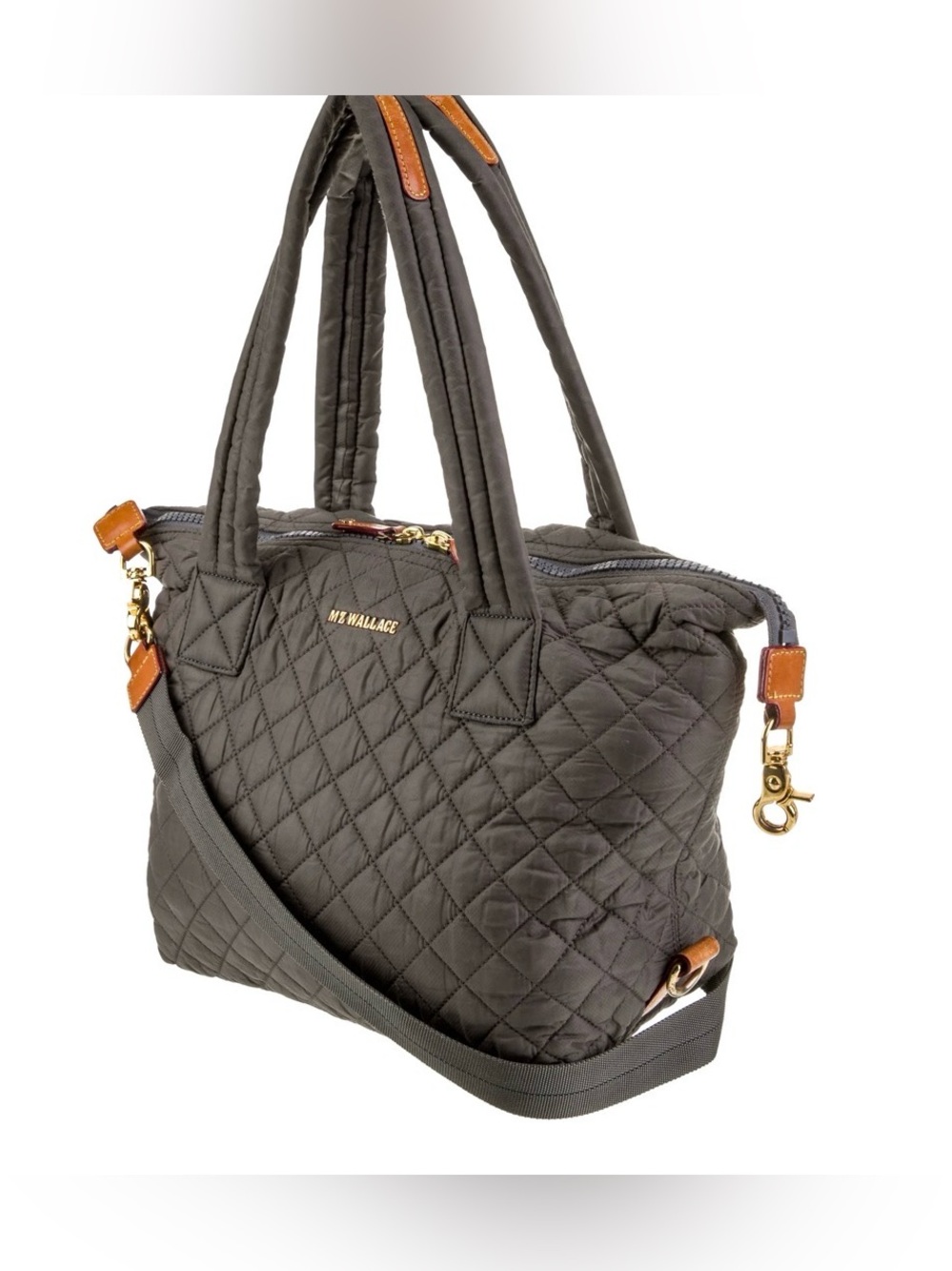 MZ Wallace  Quilted Tote Bag  with Shoulder Strap - Picture 2 of 6